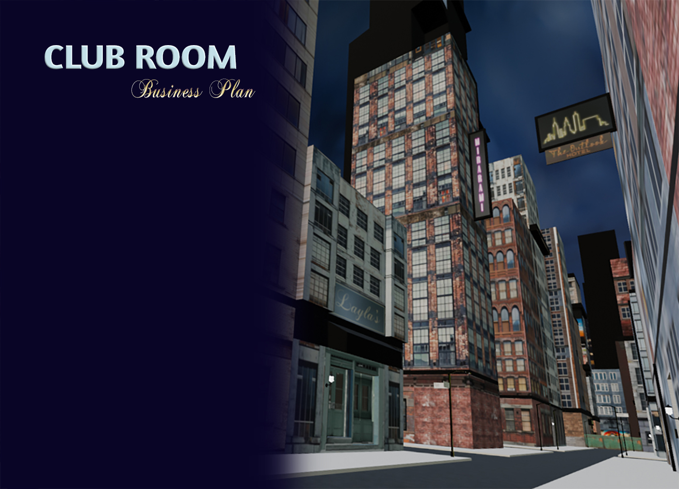 CLUB ROOM Business Plan