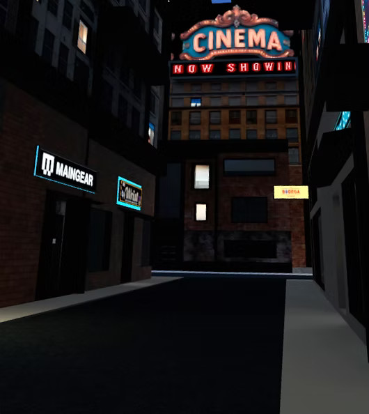 CLUB ROOM Cinema entrance in M City